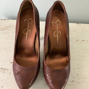 Jessica Simpson-Waleo Platform Heels, 7.5M